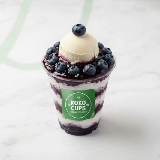 3. Blueberry Shaved Ice