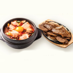Soft Tofu Stew + LA Galbi 순두부 + LA갈비