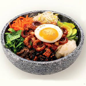 Hot Stone Spicy Baby Octopus Bibimbap 매운 주꾸미 돌솥비빔밥