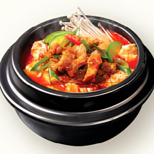 Beef Intestine Soft Tofu Soup 곱창순두부