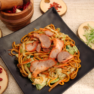 301. BBQ Pork Chow Mein 叉烧炒面
