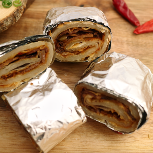 701. Beef Wrap 牛肉大饼
