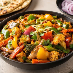 Mixed Vegetable Jalfrezi