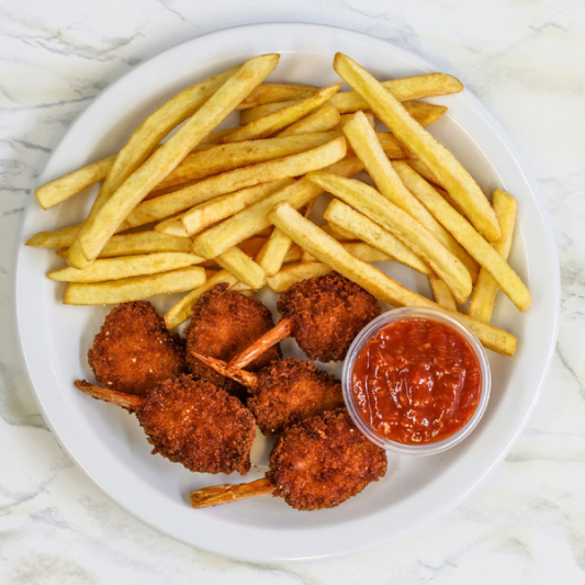 Fried Shrimp (6 pcs)