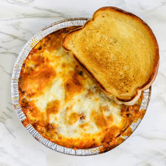 Baked Lasagna with Meat Sauce
