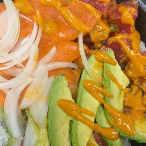 Salmon Combo Donburi