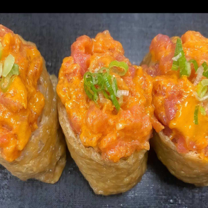 Spicy Ahi Cone Sushi (3 pcs)