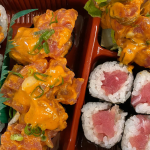 Spicy Ahi Combo Bento