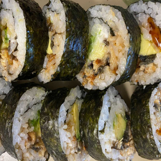 Avacado & Unagi Maki (8 pcs)