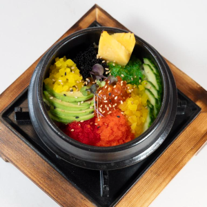 Fish Roe Bibimbap