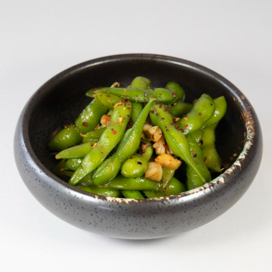 Garlic Edamame