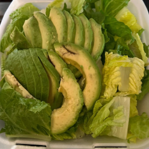 16. House Salad with Avocado