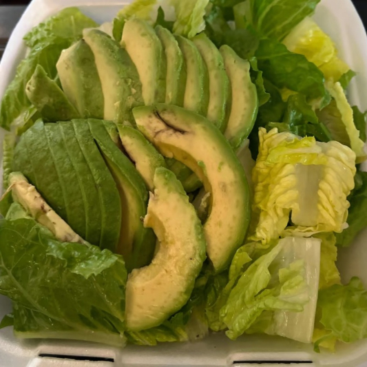 16. House Salad with Avocado