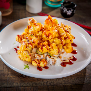 Popcorn Langostino Roll