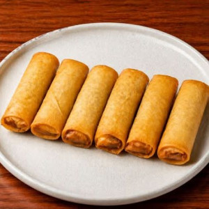 P. Vegetable Spring Roll (6 pcs)