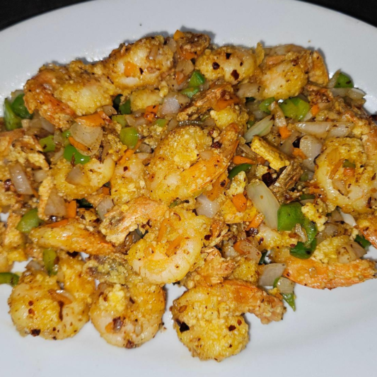 95. Peppery Prawns