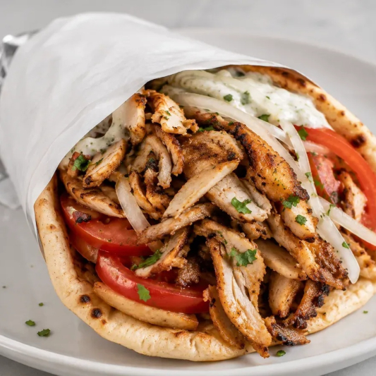 Chicken Gyro Pita Wrap