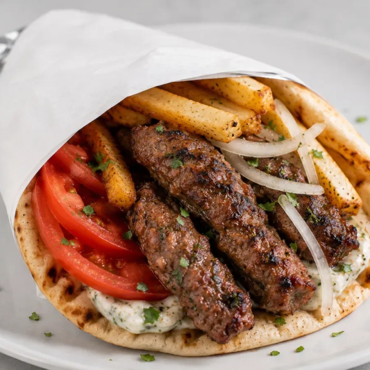 Kebab Pita Wrap