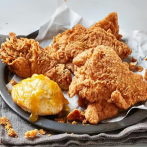 Hand-Breaded Chicken + Biscuit