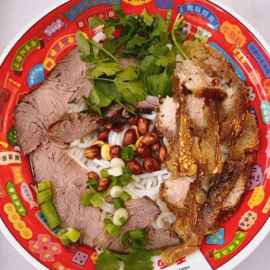 Double Topping Rice Noodles 双拼米粉