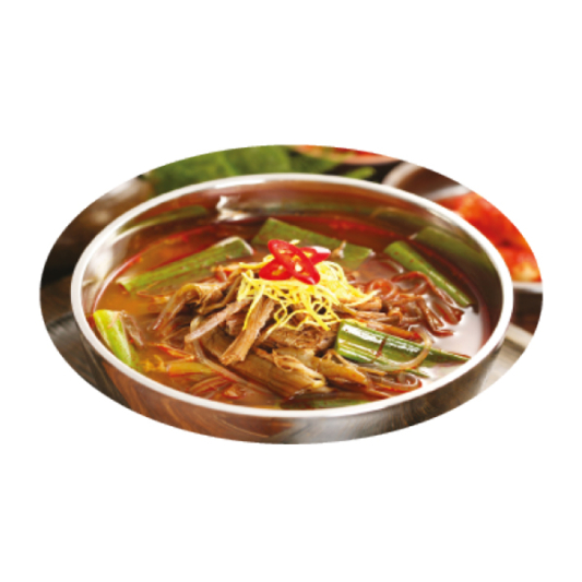 21. Spicy Beef Soup (Yukgaejang) 육개장