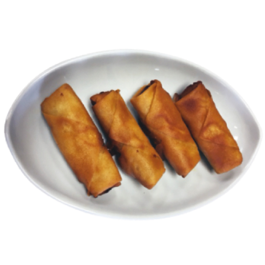 42. Veggie Spring Rolls (4 pcs)