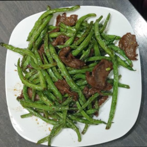 Beef with Green Beans