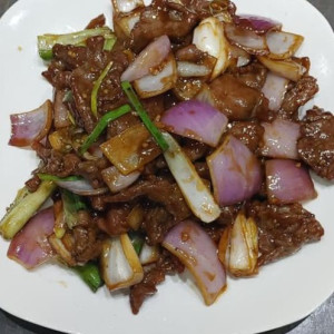 Beef with Ginger and Onion