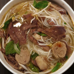 House Special Beef Noodle Soup Combo