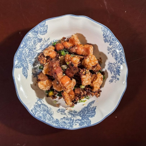Chili Garlic Crispy Pork