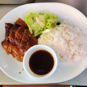 Roast Duck over Rice 明爐火鴨飯