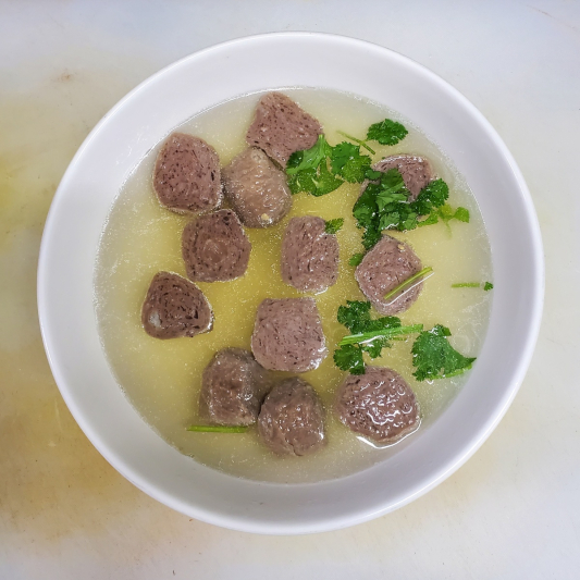 Beef Ball Soup 淨牛肉丸湯