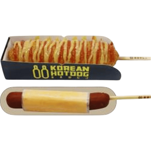 American Cheese Hot Dog
