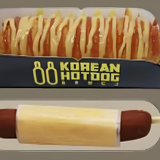 American Cheese Hot Dog