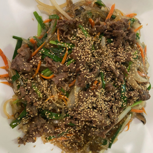 39. Stir-Fried Glass Noodles with Vegetables / 잡채