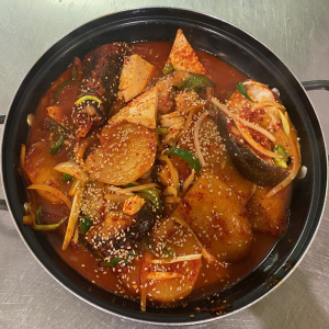 25. Braised Black Cod / 은대구조림