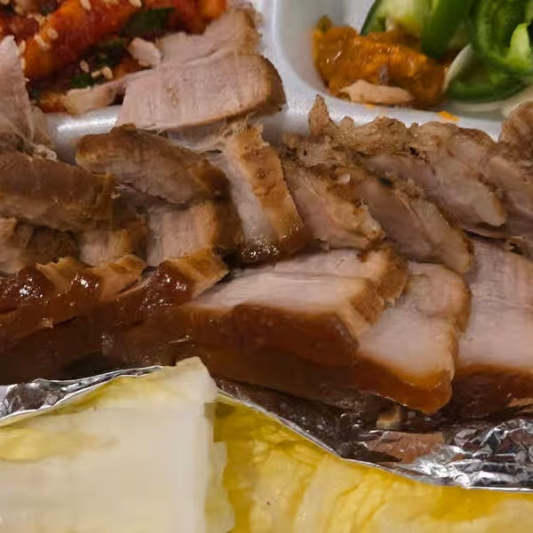 Napa Wraps with Pork + Kimchi Stew / 보쌈 + 김치찌개