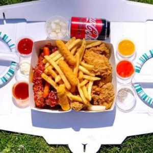Half & Half Chicken