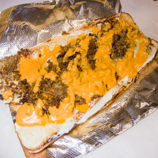 Three Cheese Steak Hot Sub