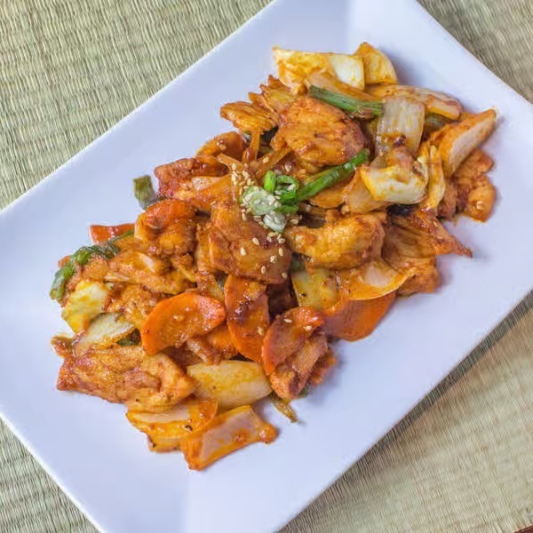 Stir-Fried Spicy Chicken
