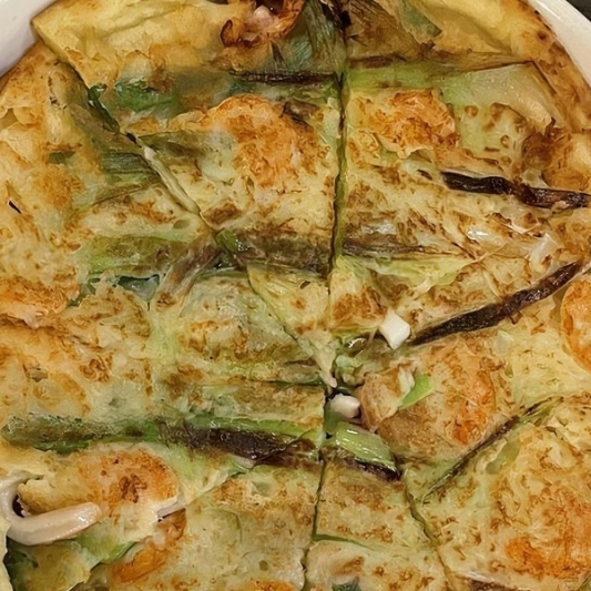 Seafood & Scallion Pancake