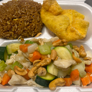 9. Cashew Chicken & Vegetables