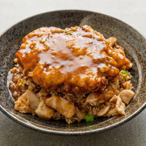 Chicken Happy C Egg Foo Young