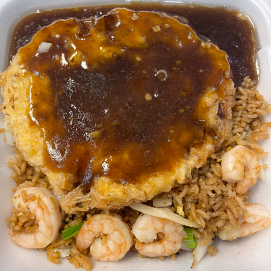 Shrimp Happy S Egg Foo Young (2 Patties)