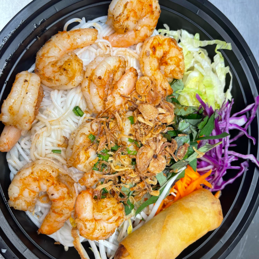 Shrimp Vermicelli Bowl (Cold Noodles)