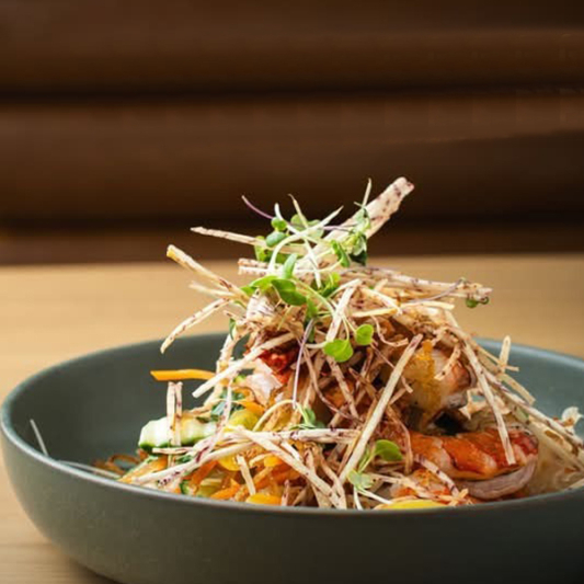 Grilled Tiger Prawn Salad 