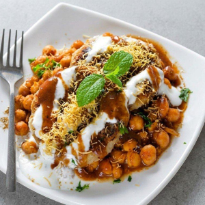 3. Aloo Tikki Chaat