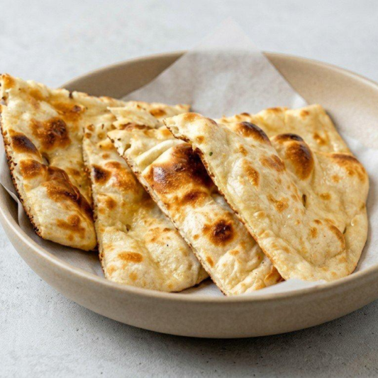 1. Plain Naan