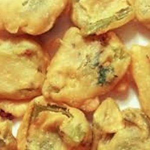 Bell Pepper Pakoras