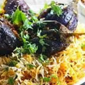 Gutti Vankaya Biryani